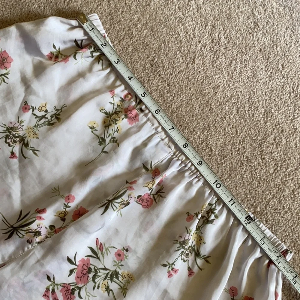 💌[ Topshop ] Satiny Floral Shorts & Tank Pajama Set - Picture 13 of 16